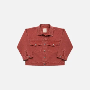 Campera de gabardina wash