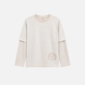 Remera doble manga fade