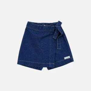 Short pollera jean